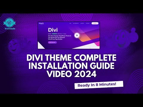 Divi Theme Free Download With Divi Theme API key Complete Installation Guide Video