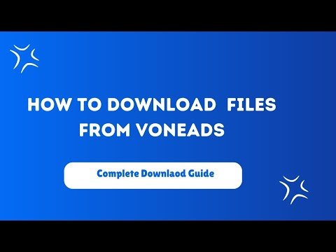 How To Download Files From Voneads