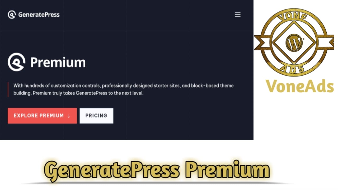 GeneratePress Premium