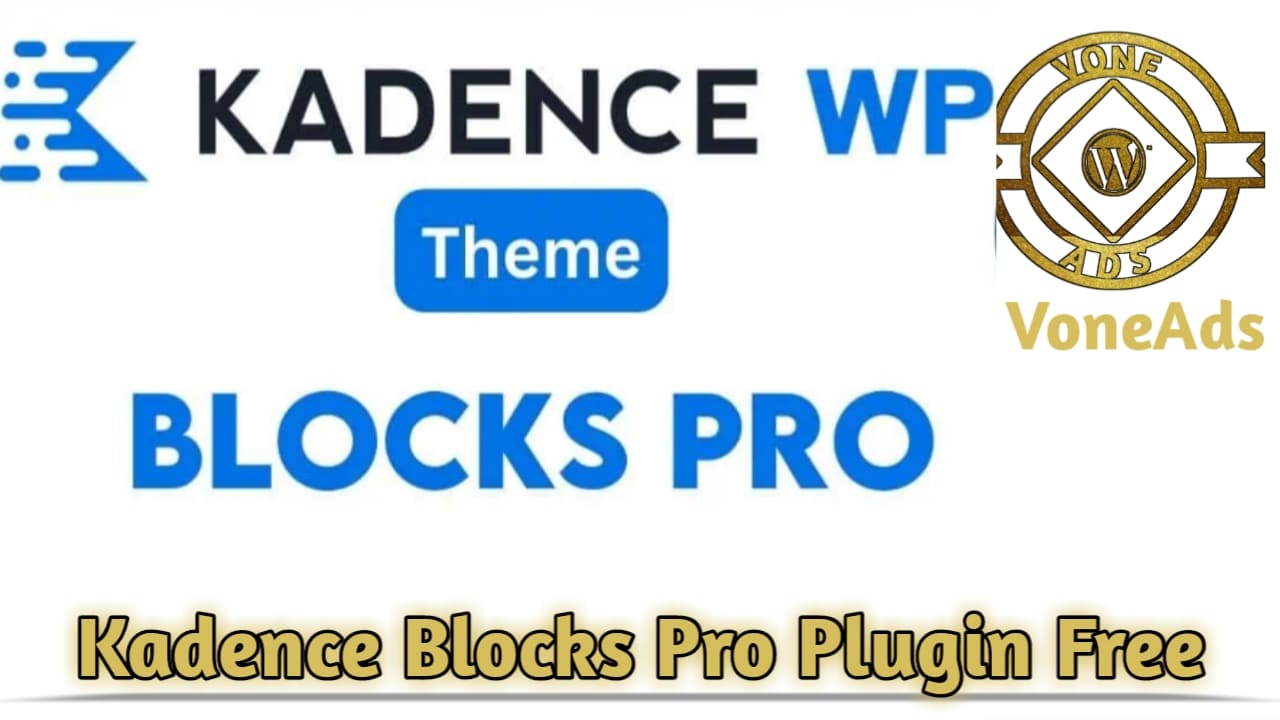 Kadence Blocks Pro Plugin Free