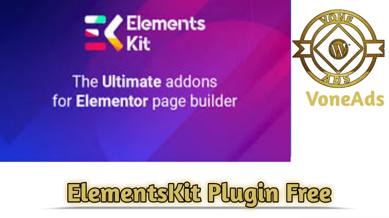 ElementsKit Plugin Free