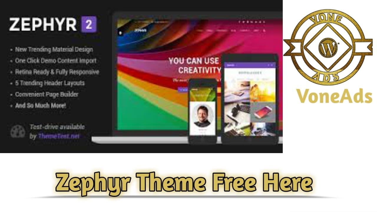 Zephyr Theme Free