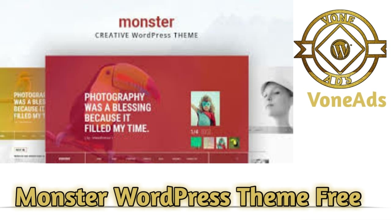 Monster WordPress Theme Free