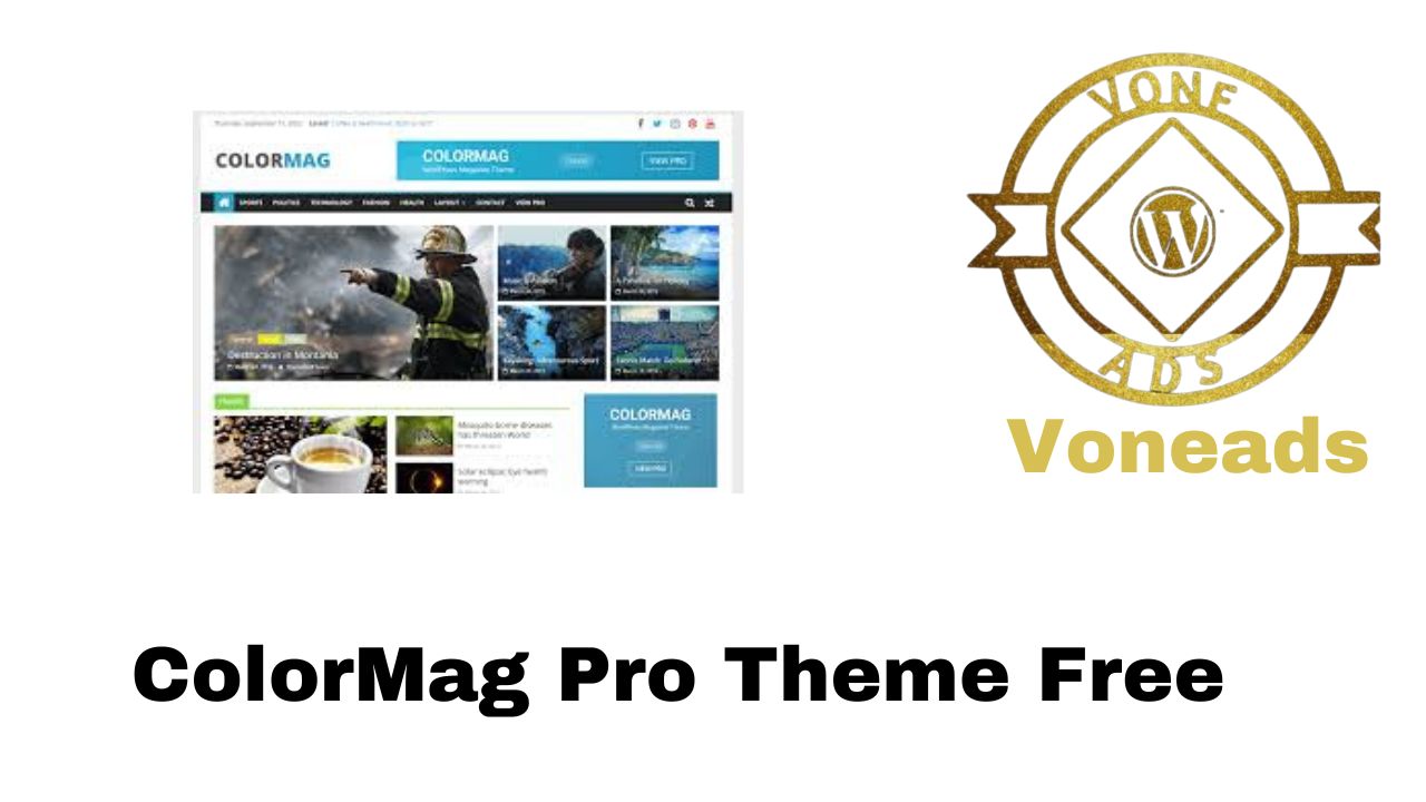 ColorMag Pro Theme Free