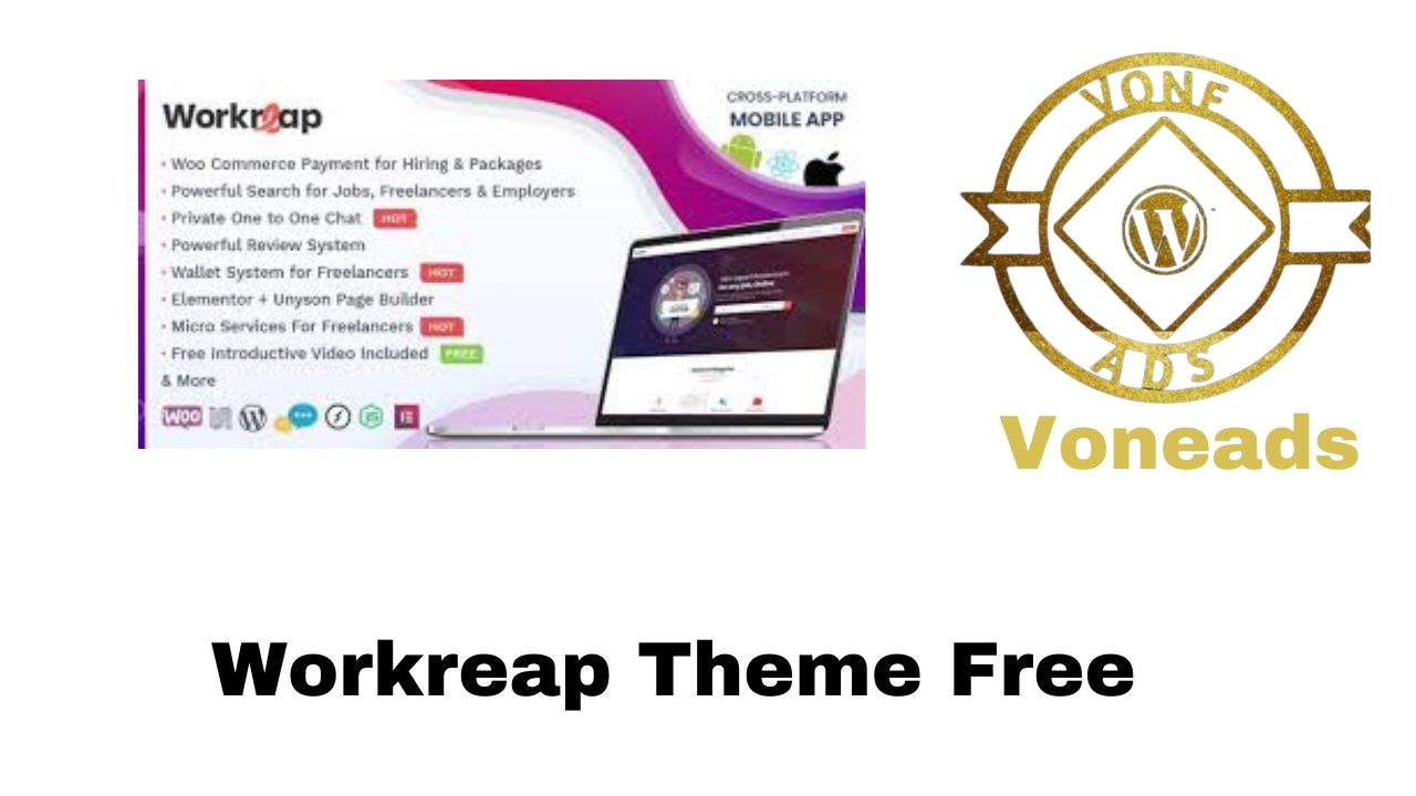 Workreap Theme Free