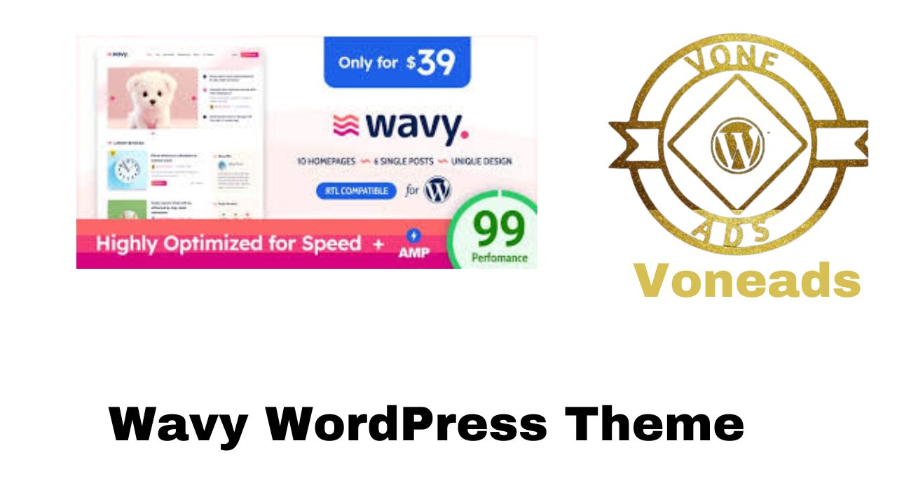 Wavy WordPress Theme