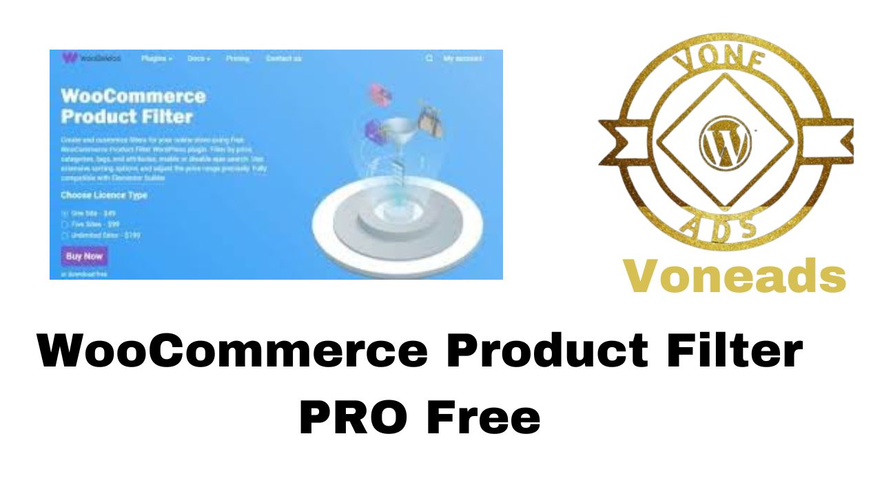 WooCommerce Product Filter PRO Free