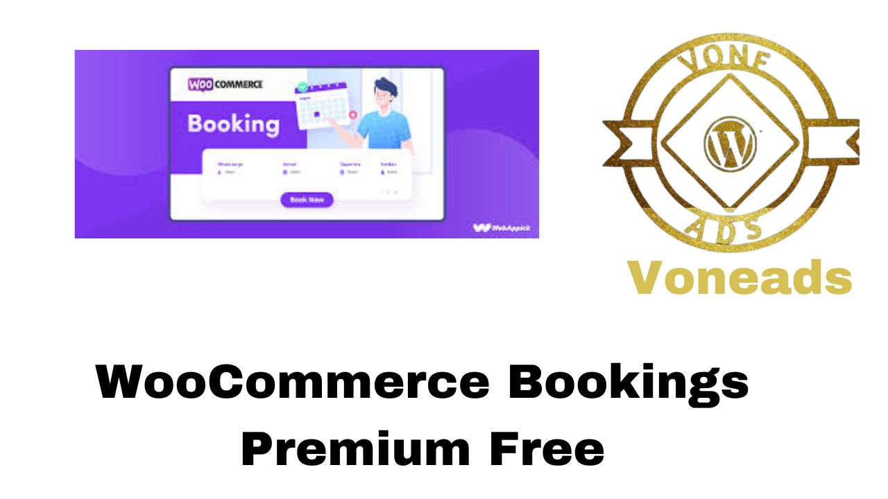 WooCommerce Bookings Premium Free