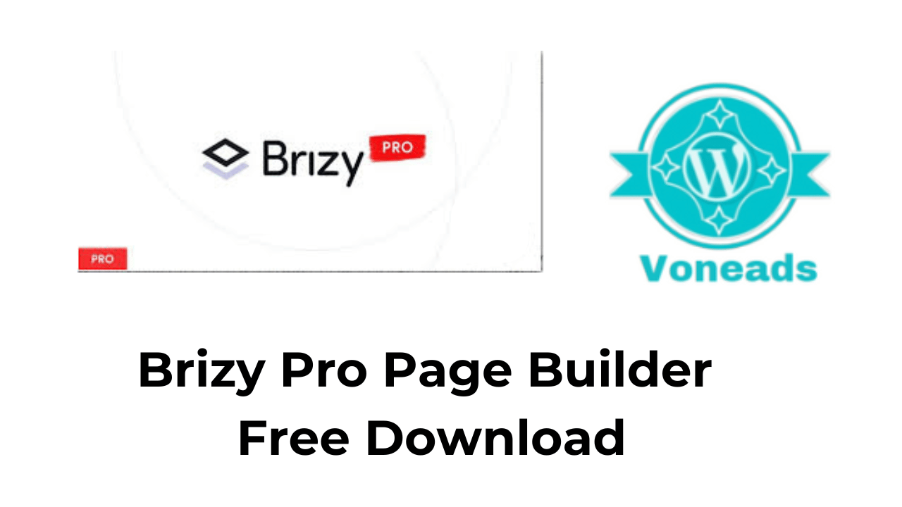 Brizy Pro Page Builder Free