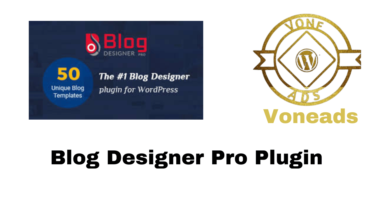 Blog Designer Pro Plugin