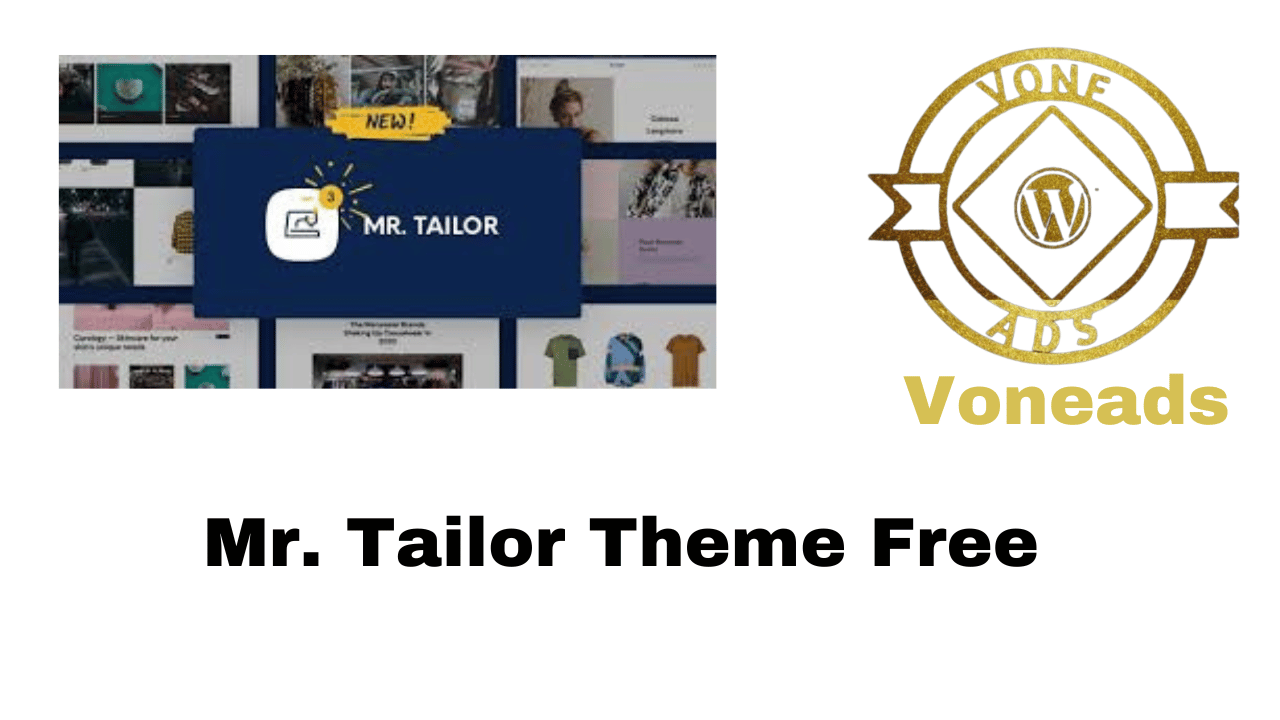 Mr. Tailor Theme Free