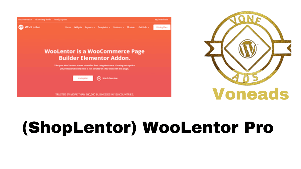 (ShopLentor) WooLentor Pro