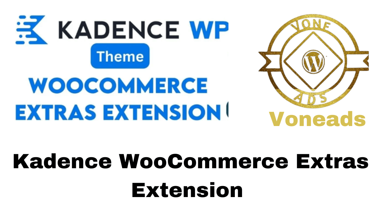 Kadence WooCommerce Extras Extension