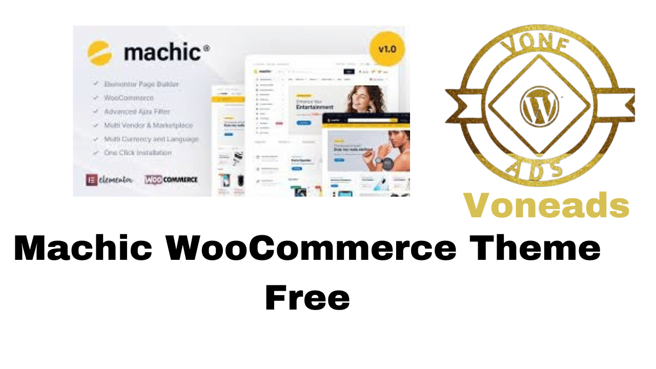 Machic WooCommerce Theme Free