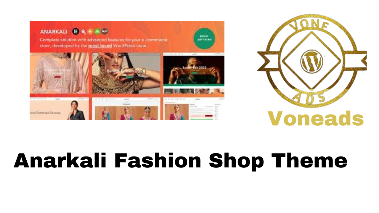 Anarkali Fashion Shop Theme