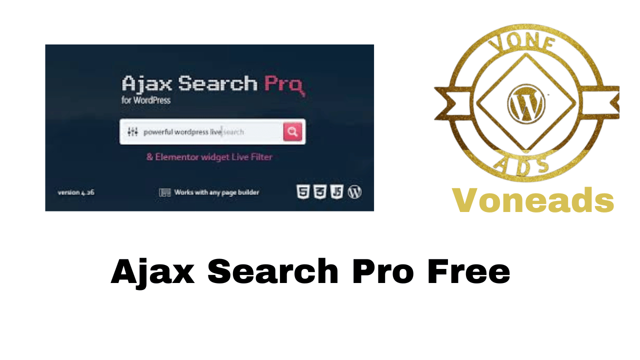 Ajax Search Pro Free