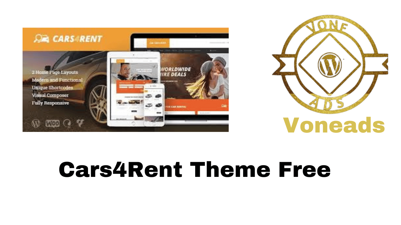 Cars4Rent Theme Free