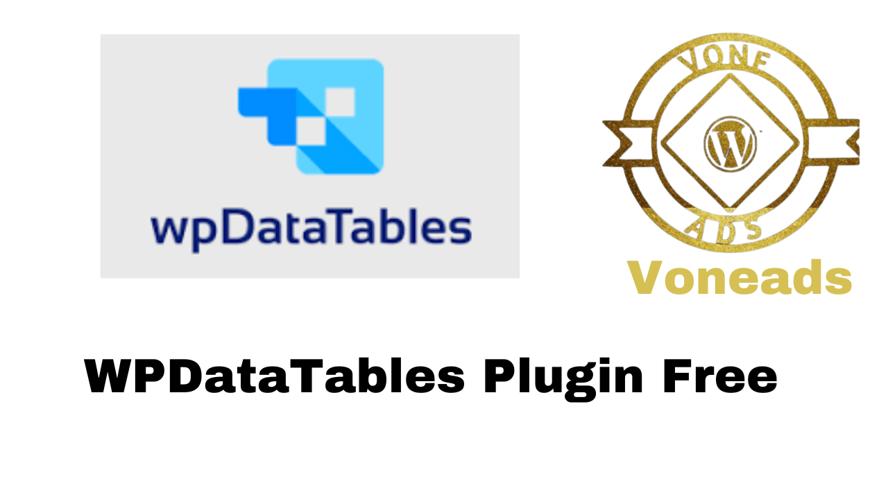 WPDataTables Plugin Free