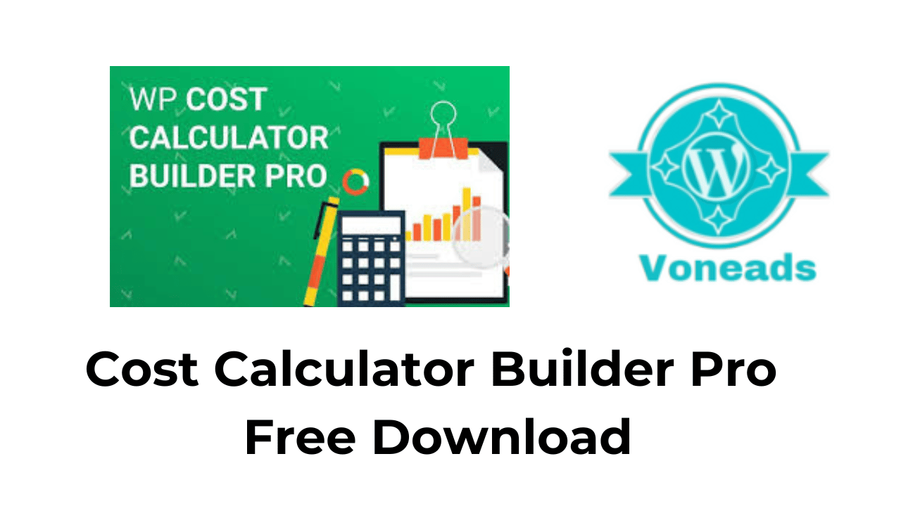 Cost Calculator Builder Pro