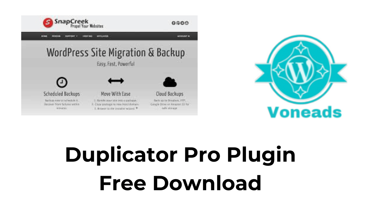 Duplicator Pro Plugin Free