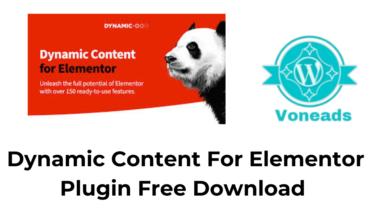 Dynamic Content For Elementor Plugin