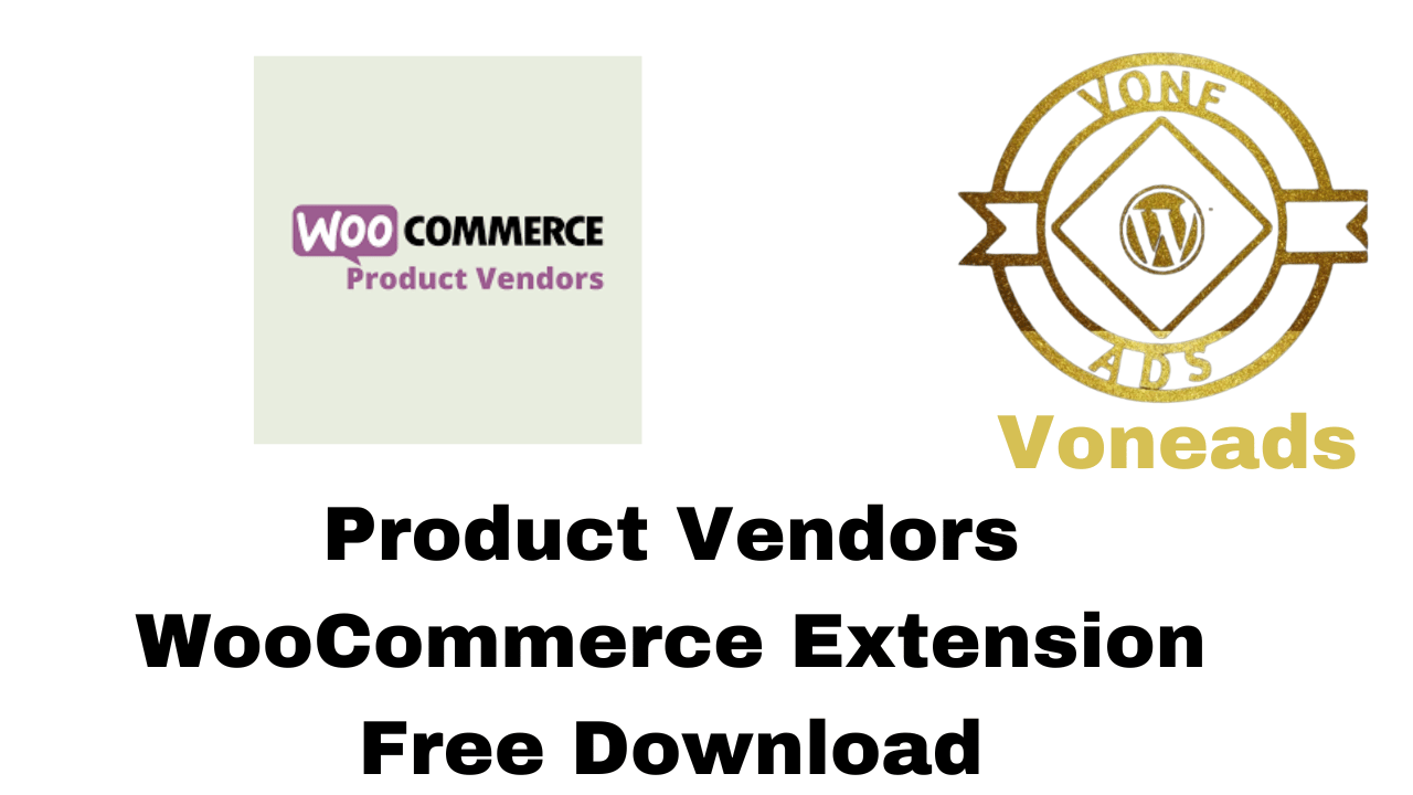 Product Vendors WooCommerce Extension