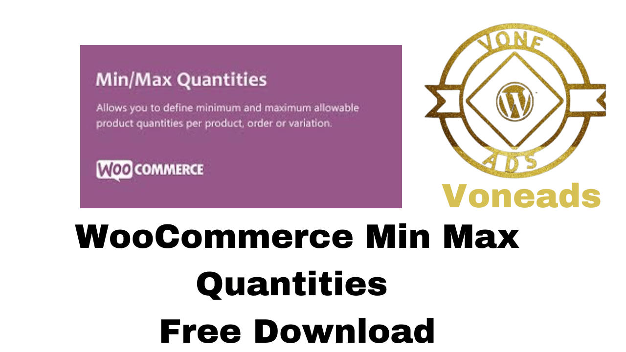 WooCommerce Min Max Quantities