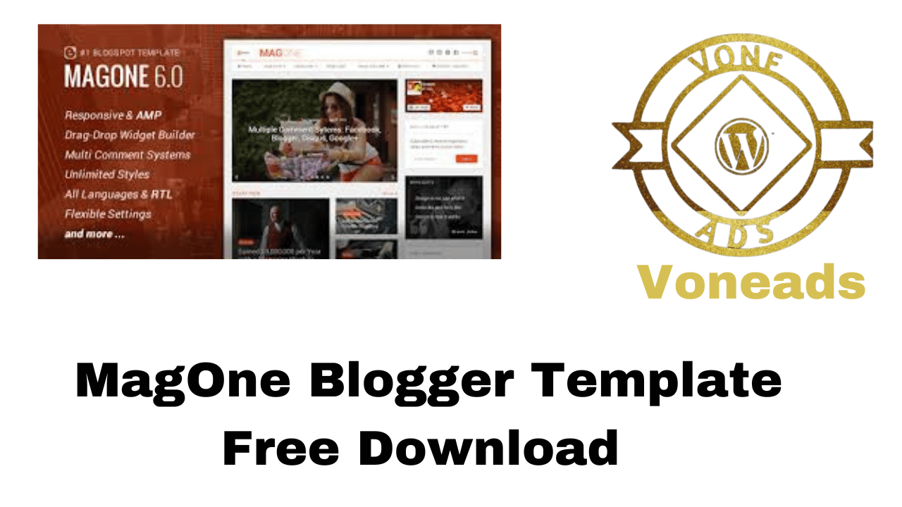 MagOne Blogger Template