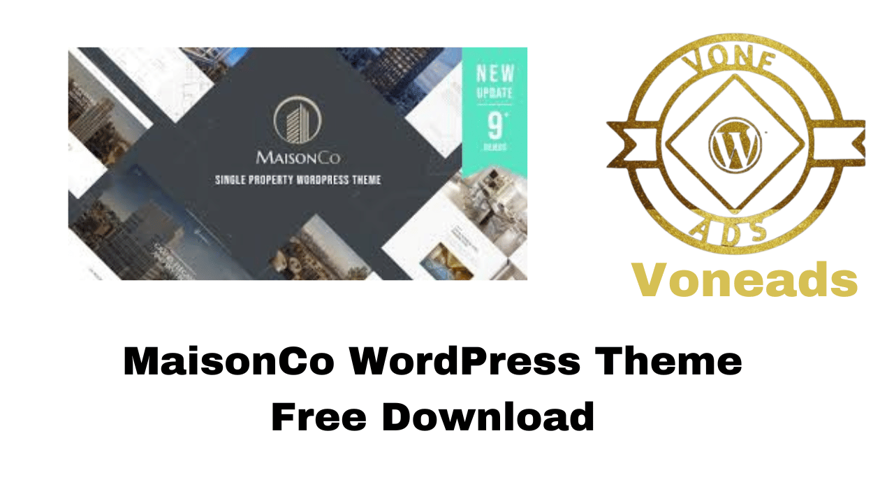 MaisonCo WordPress Theme