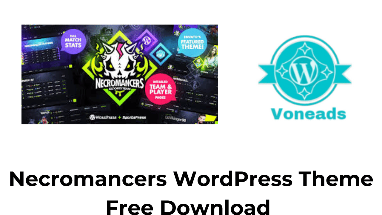 Necromancers WordPress Theme