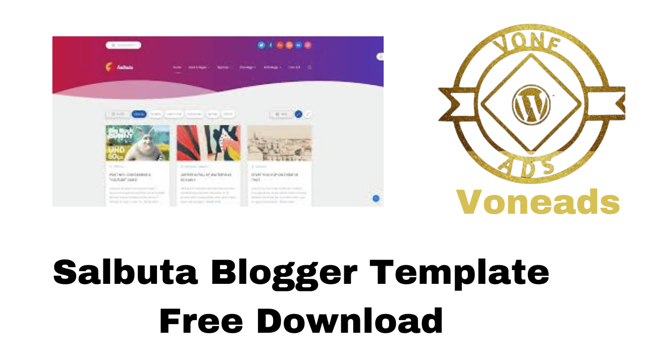 Salbuta Blogger Template