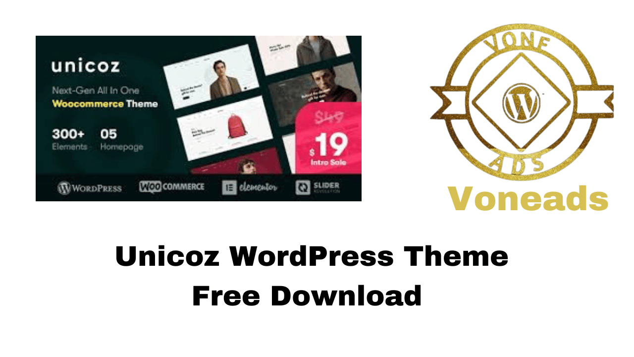 Unicoz WordPress Theme