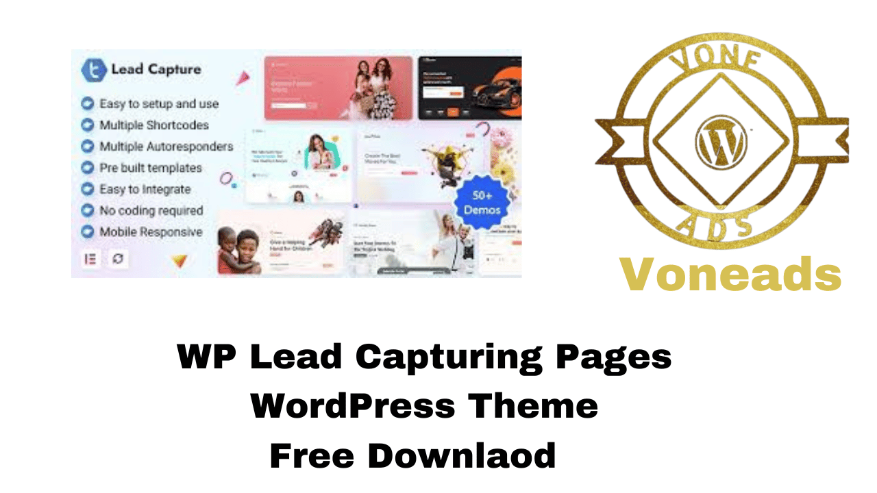 WP Lead Capturing Pages WordPress Plugin