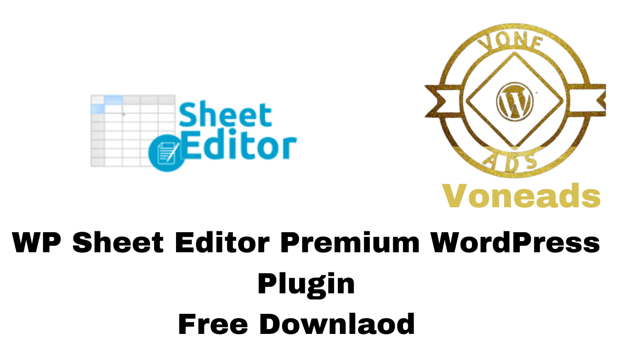 WP Sheet Editor Premium WordPress Plugin