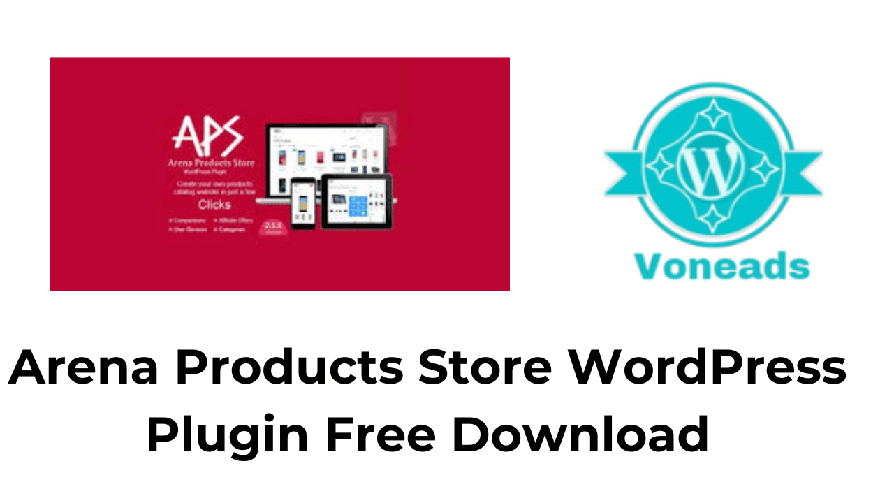 Arena Products Store WordPress Plugin Free Downlaod