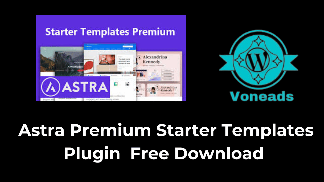 Astra Premium Starter Templates Plugin Free Download