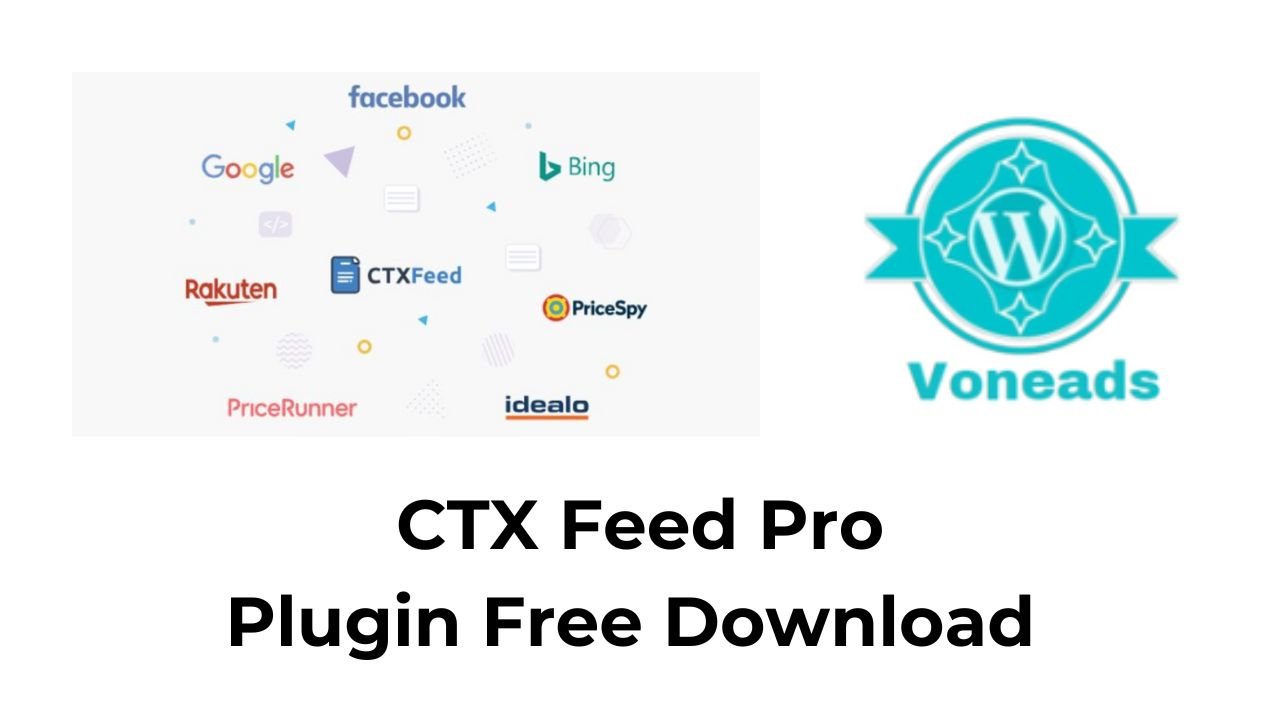 CTX Feed Pro WooCommerce plugin interface for optimizing product feeds