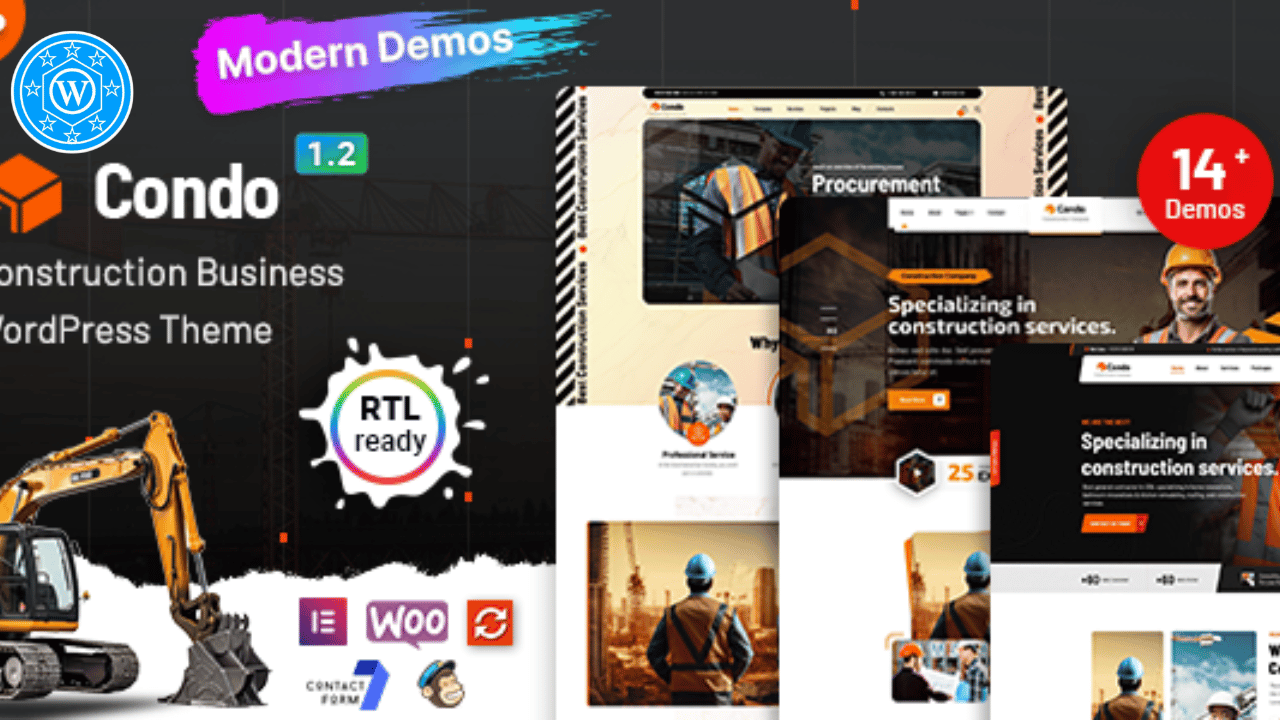 Condo – Construction WordPress Theme