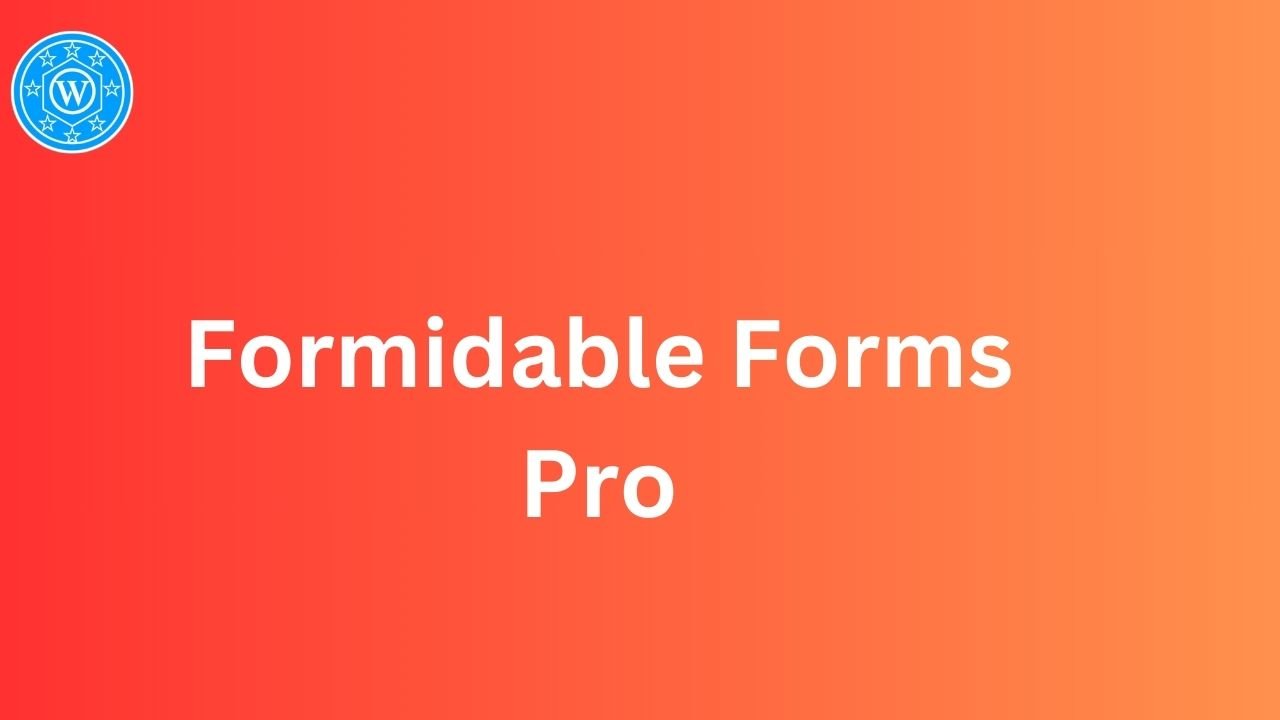 Formidable Forms Pro