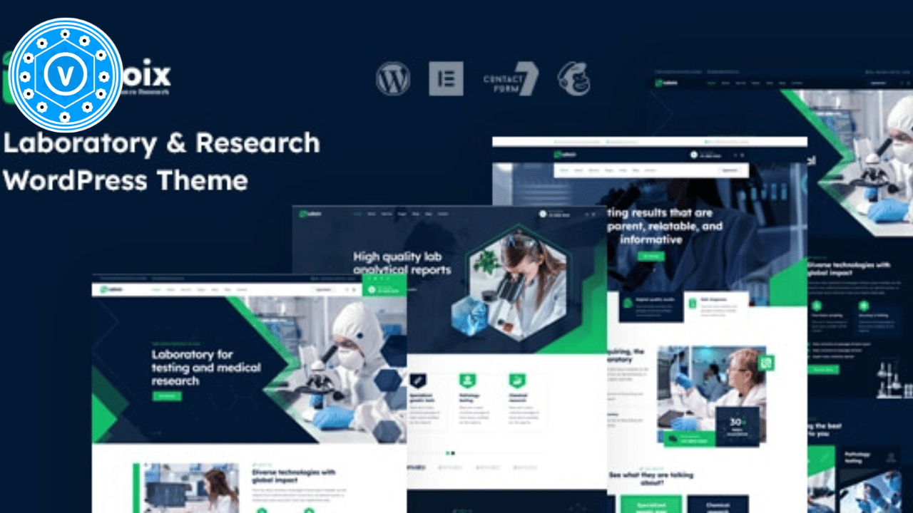 Laboix – Laboratory & Research WordPress Theme