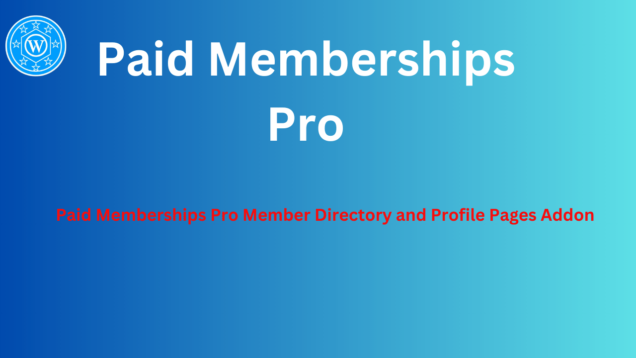 Paid Memberships Pro Member Directory and Profile Pages Addon