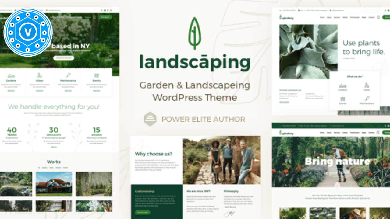 Verdantia – Landscaping and Garden WordPress Theme