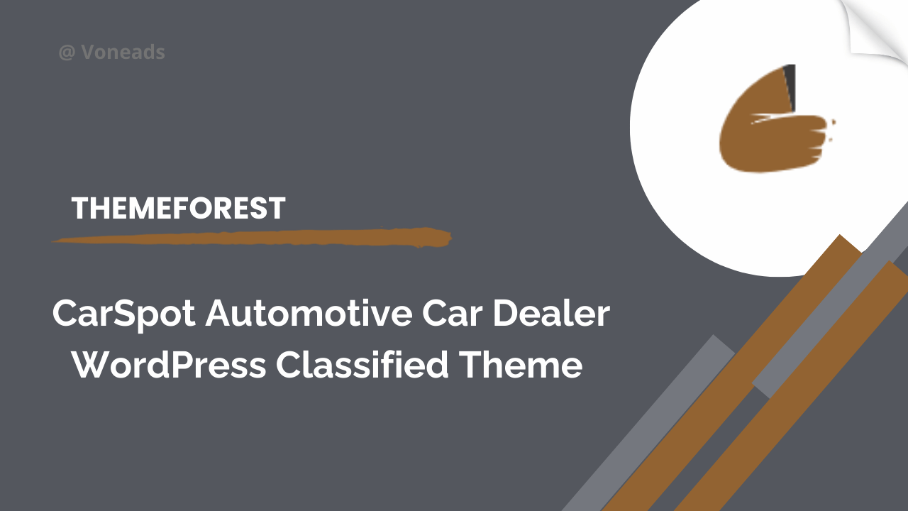 CarSpot Automotive Car Dealer WordPress Classified Theme