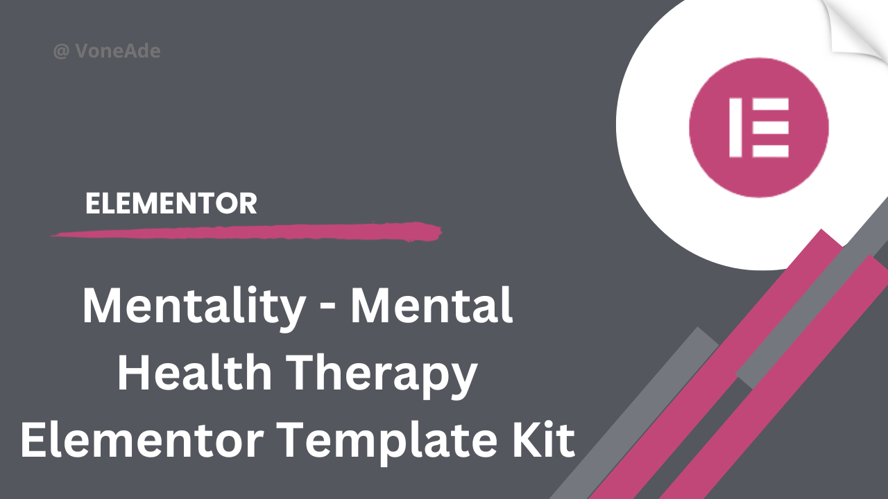 Mentality – Mental Health Therapy Elementor Template Kit