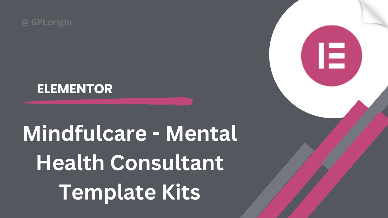 Mindfulcare - Mental Health Consultant Template Kits