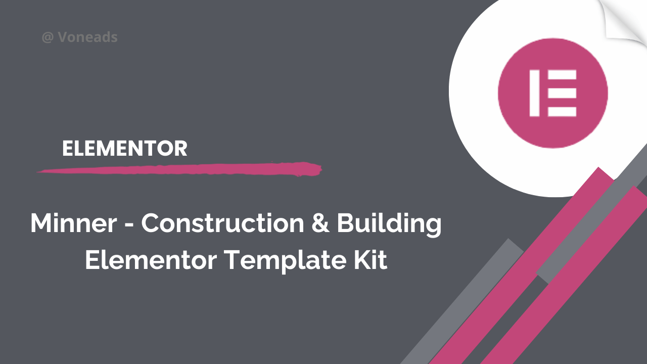 Minner Construction Building Elementor Template Kit