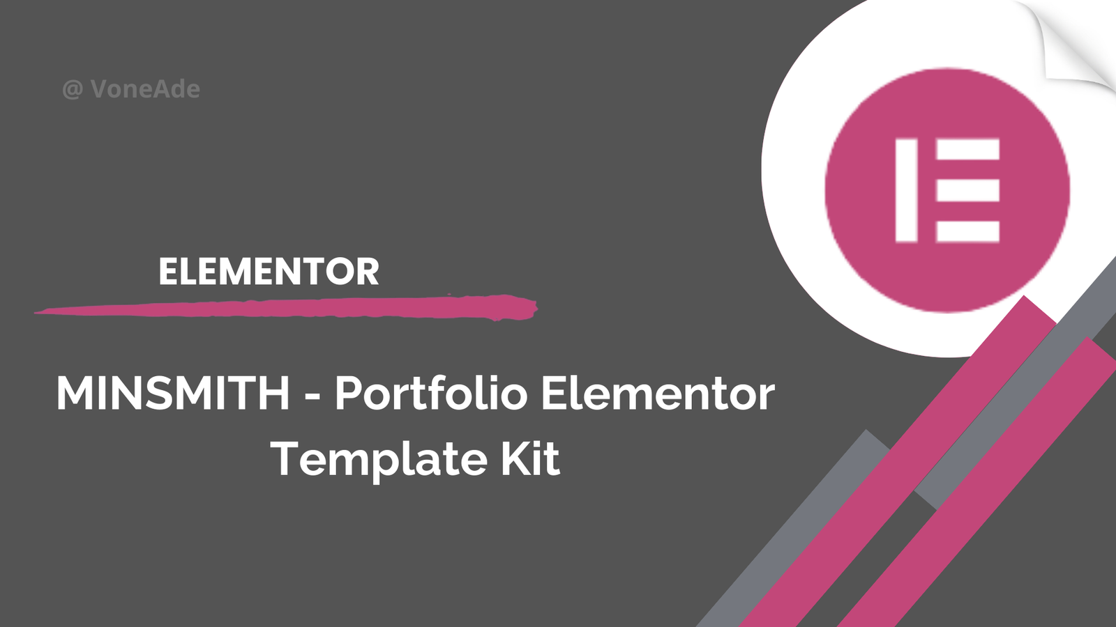 MINSMITH - Portfolio Elementor Template Kit