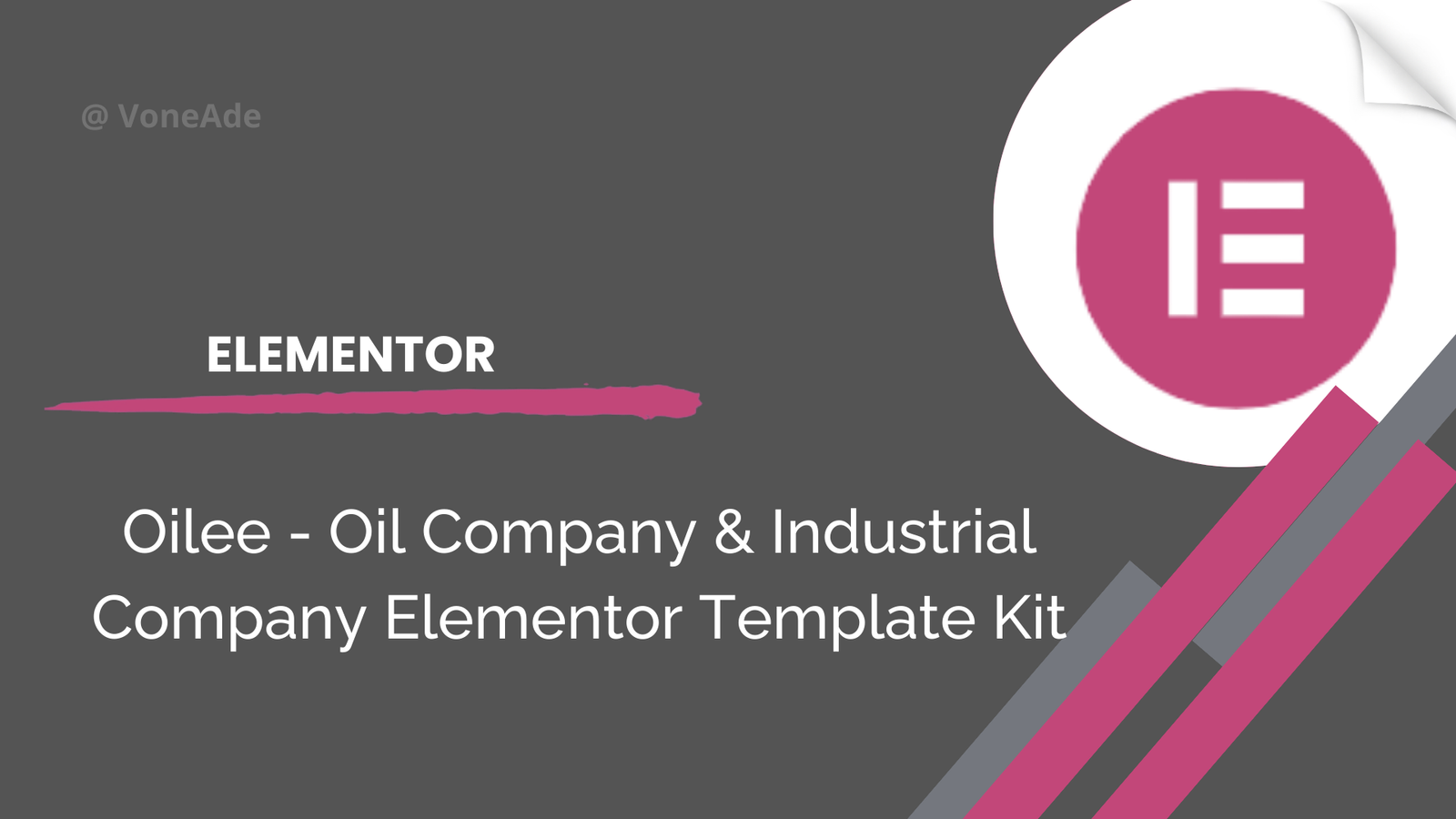 Oilee - Oil Company & Industrial Company Elementor Template Kit