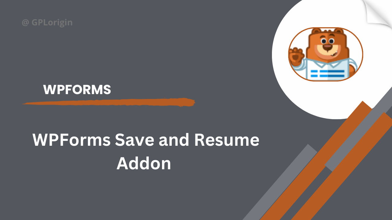 WPForms Save and Resume Addon